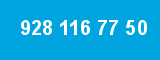 928 116 77 50